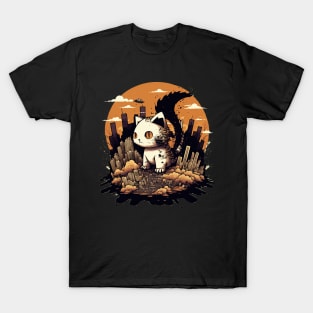 Catzilla burnout T-Shirt